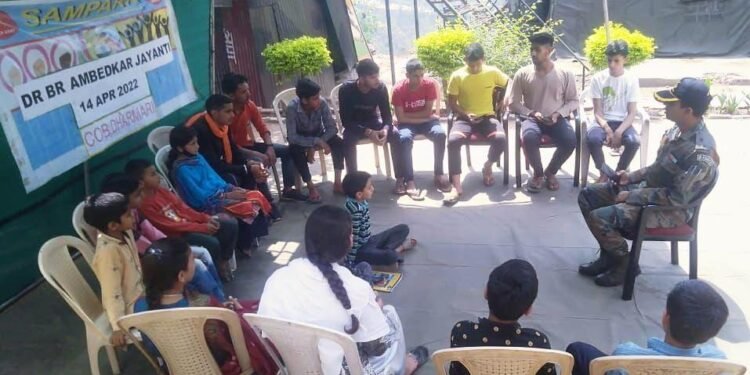 Dr. B R AMBEDKAR JAYANTI CELEBRATED AT REASI