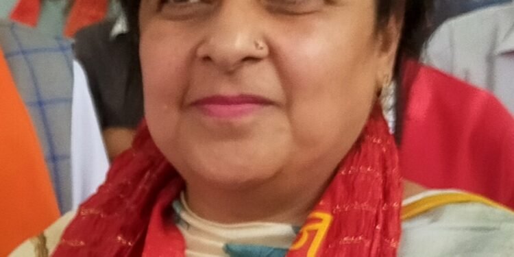 Corporator Anita Sharma submitted memorandum to JDA Vice Chancellor