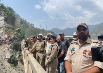 ADGP Jammu visits site of incident near Khooni Nala