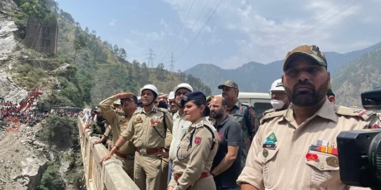 ADGP Jammu visits site of incident near Khooni Nala