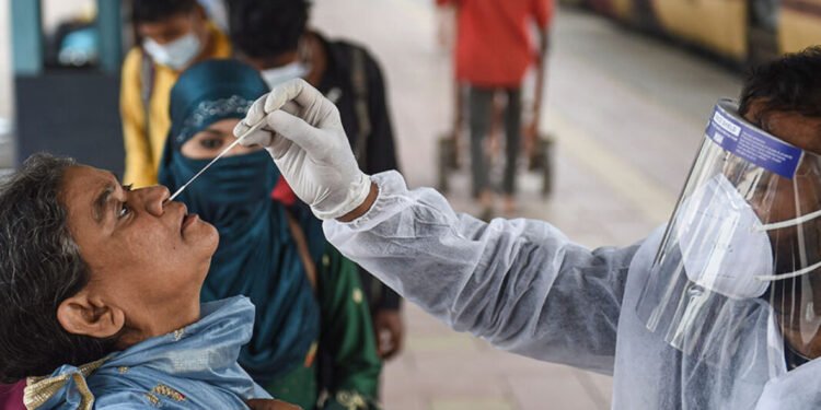 India records 17,073 new COVID-19 cases, 21 deaths; daily positivity rate 5.62%