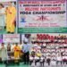 Yoga championship conducted at Indoor Sports Stadium Samba