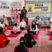 GAMC Akhnoor organised Yoga Awareness camp at BGSB College of Nursing Jammu