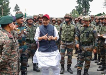 Attempts hurting nation’s integrity to get Armed Forces’ befitting reply: Rajnath Singh