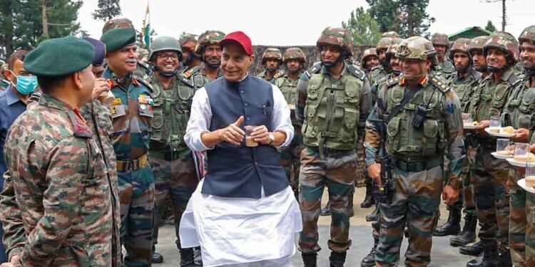 Attempts hurting nation’s integrity to get Armed Forces’ befitting reply: Rajnath Singh