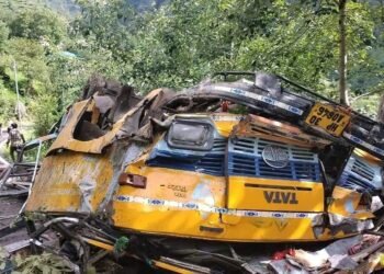 Himachal: 10 dead, several injured as school bus falls off cliff in Kullu