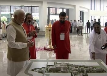PM Narendra Modi inaugurates 2,600-bed hospital in Haryana’s Faridabad