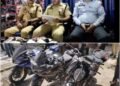 Traffic Police Jammu crack down on the stunt bikers in Jammu city*