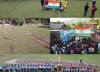 Indian Army along with local football clubs organised Football tournament for budding talents of Lolab*