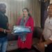Corporator Ritu Choudhary  Distributes Uniforms amoung Sanitation Workers in Ward No 7,Jammu