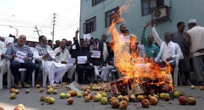 J&K shifts SSP after fruit sellers protest