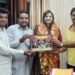 BJP District Convenor Sahil Mahajan Felicitates New Joint Director Tourism Sunaina Metha