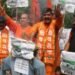 Shiv Sena protests against the installation of Smart Meter