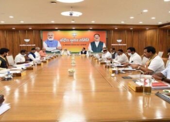 BJP CEC meeting discusses on 182 Gujarat Assembly seats, likely to release 1st candidates’ list on Thursday