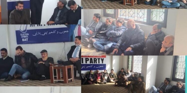 Syed Mohammad Altaf Bukhari extends his gratitude to the people for participating in the party’s grand rally on Nov, 12