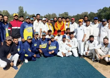 Inter District Tournament in celebration of Press week organised by MCC showing Sports, Culture & Tourism of J&K
