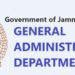 J&K: GAD Sanctions Prosecution Against DFO, After Inducted In IFS, Deleted Name From Sanction