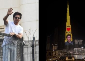 Burj Khalifa lights up to wish Shah Rukh Khan on his 57th birthday