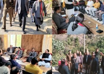 Div Com visits Shiv Khori, takes stock of developmental works around Shrine area