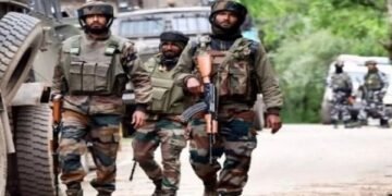 Flash news Encounter started between Government forces and militant
