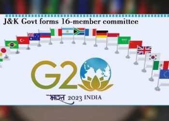 16-Member Committee Set Up To Oversee Preparations For G20 Event In J&K