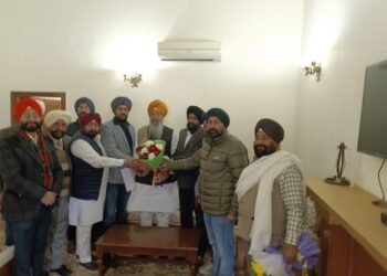 BJP minority morcha calls upon chairman minority commission  