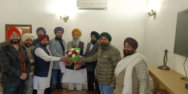 BJP minority morcha calls upon chairman minority commission  