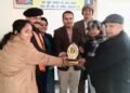 Prajapati Sabha Jammu Kashmir felicitates Sunil Prajapati
