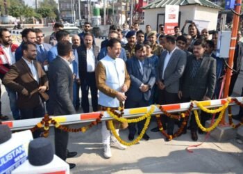 News Park+ launches Jammu’s first FASTag enabled Parking Management System. This initiative was in partnership with IDFC bank