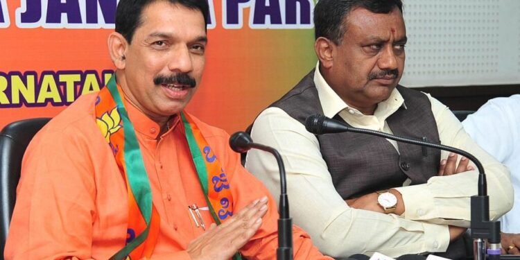 Congress, a party of terrorists: K’taka BJP President