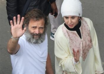 Actor-politician Urmila Matondkar joins Rahul Gandhi’s Bharat Jodo Yatra in Jammu