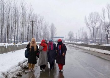 Min temp below freezing point amid forecast for ‘widespread’ snowfall in Kashmir