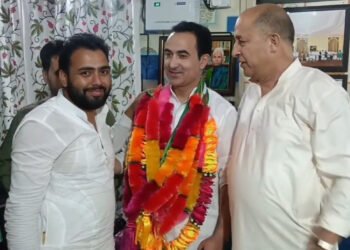 Lok Janshakti Party National Spokesperson Liyaqat Ali Joins Janata Dal United (JD-U) in Srinagar
