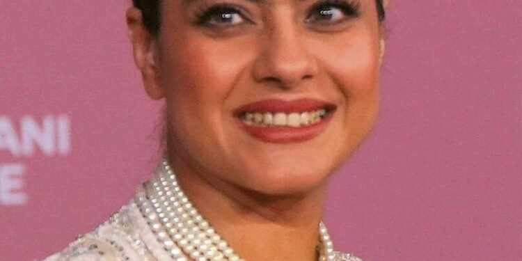 Kajol Exudes Boss Lady Vibes in Stylish Embroidered Pantsuit in Jaipur