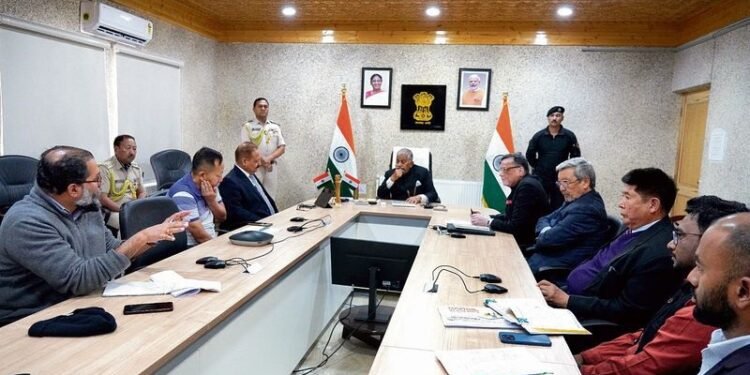 Ladakh Lt Governor asks panel to submit report on new districts