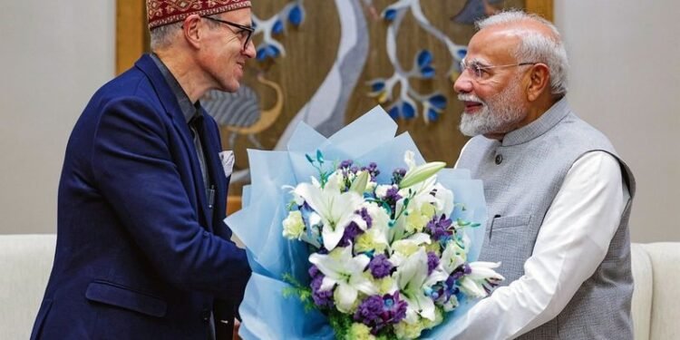 Omar Abdullah Meets PM Modi in Delhi, Submits Statehood Resolution