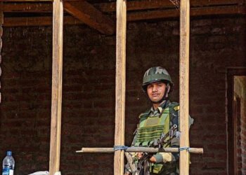 Candidates, supporters guard EVM strong rooms ahead of October 8 counting