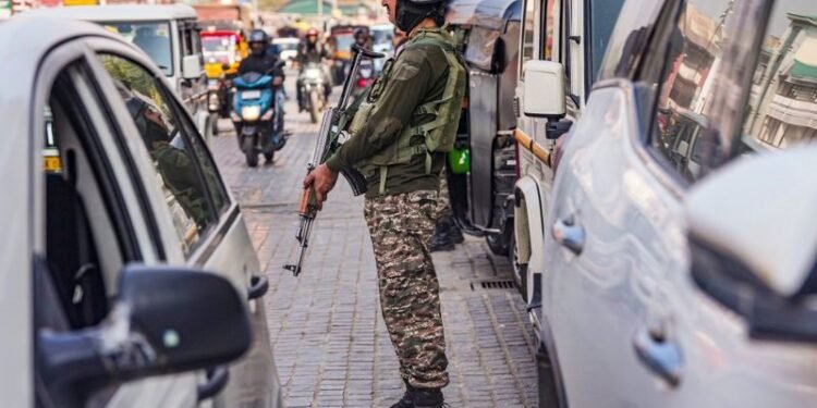 Helicopters and Drones Deployed in Gulmarg Terror Attack Manhunt