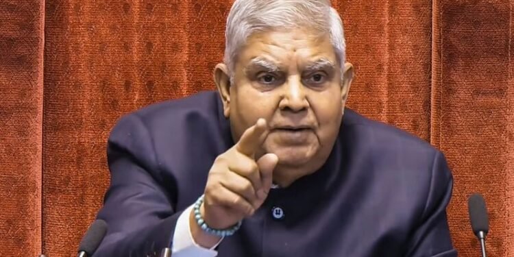 Opposition moves no-confidence motion against VP Dhankhar