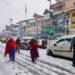 Stranded tourists find shelter in mosque amid heavy snowfall in Kashmir