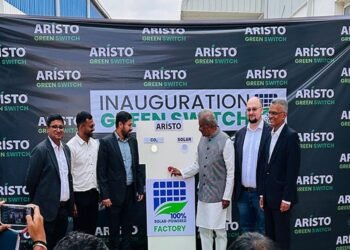 Aristo India launches 100% solar-powered facility in Bangalore, leads the green switch in sustainable manufacturing