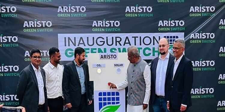Aristo India launches 100% solar-powered facility in Bangalore, leads the green switch in sustainable manufacturing