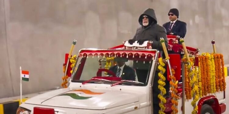 PM Modi inaugurates Z-Morh tunnel in J&K, connecting Sonamarg year-round