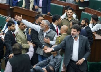 Assembly erupts over Gulmarg show, Omar denies govt role