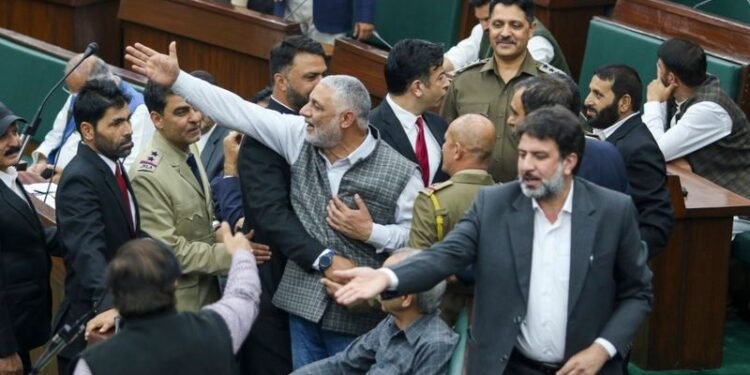 Assembly erupts over Gulmarg show, Omar denies govt role