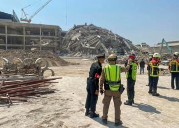 3 dead, 90 missing as high-rise building collapses in Bangkok earthquake