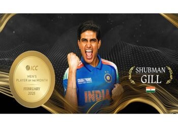 Shubman Gill wins February’s ICC Men’s Player of the Month award