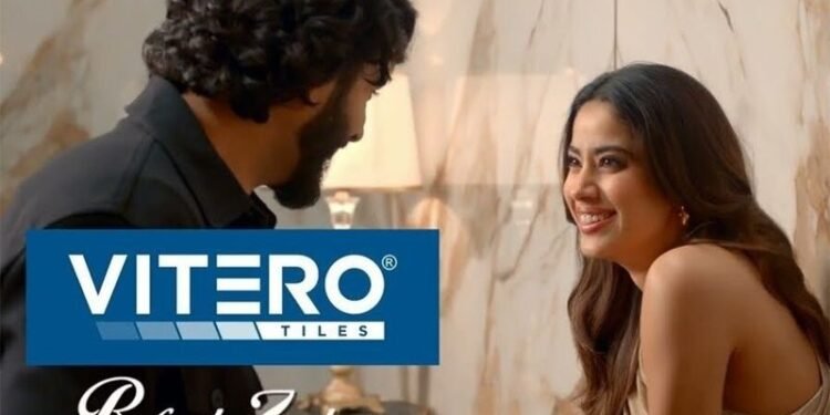 Janhvi Kapoor Endorses Vitero Tiles: A Journey to Market Leadership