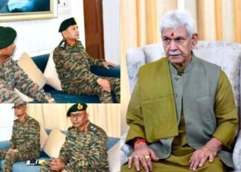 L-G Sinha reviews security measures with Army Chief, urges action against terrorists