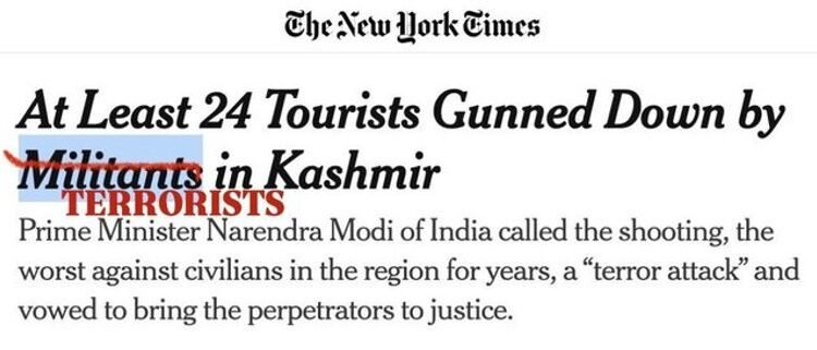 Pahalgam terror attack: US govt gives New York Times a lesson in labelling
